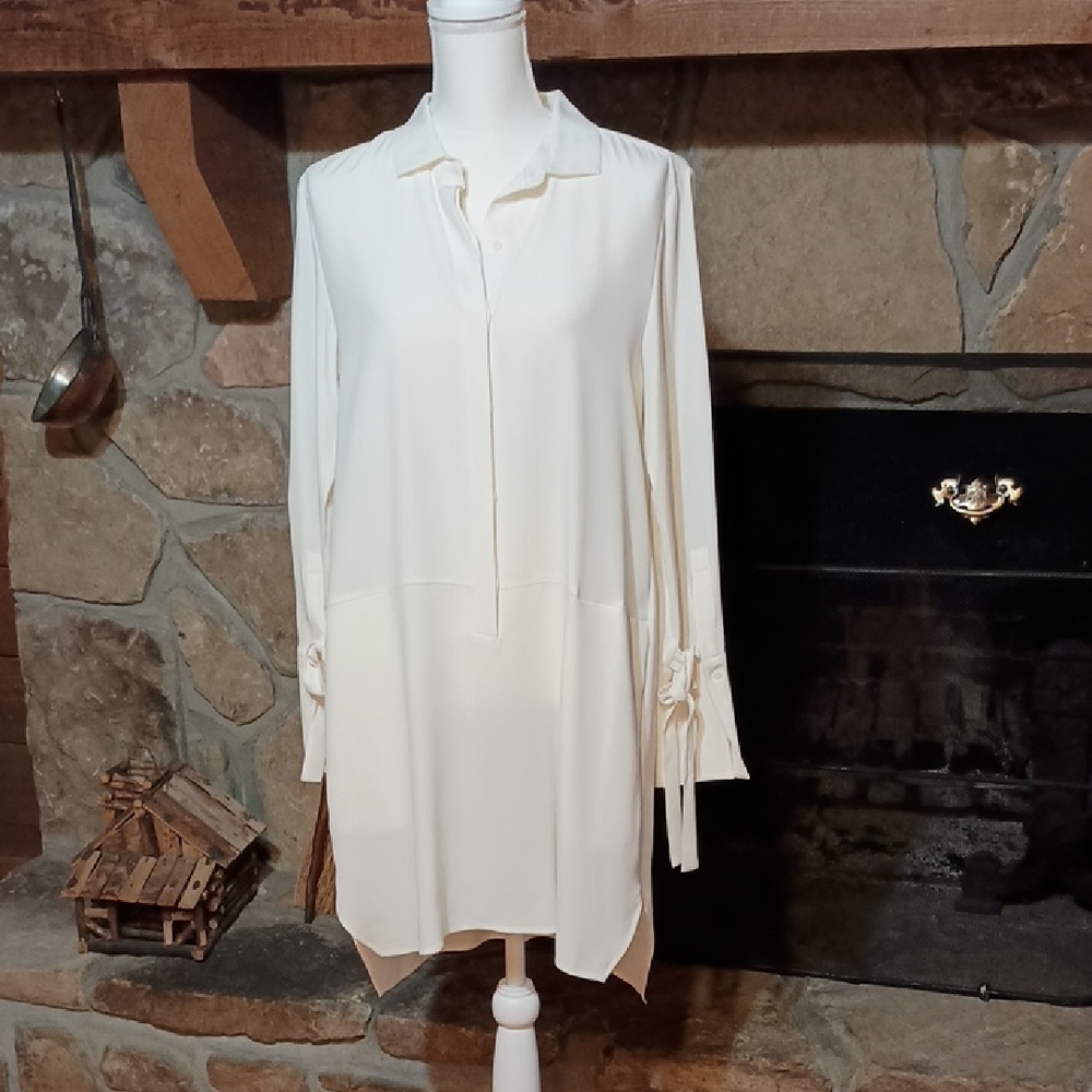 Halston Heritage Silk Blend Mini Dress/Tunic - size 4